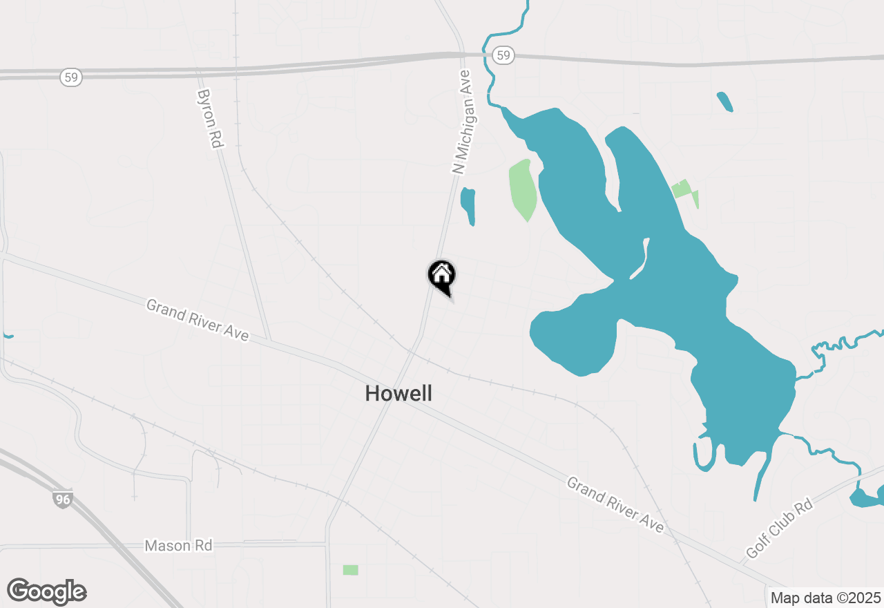 Map of 604 N State Street, Howell, MI 48843