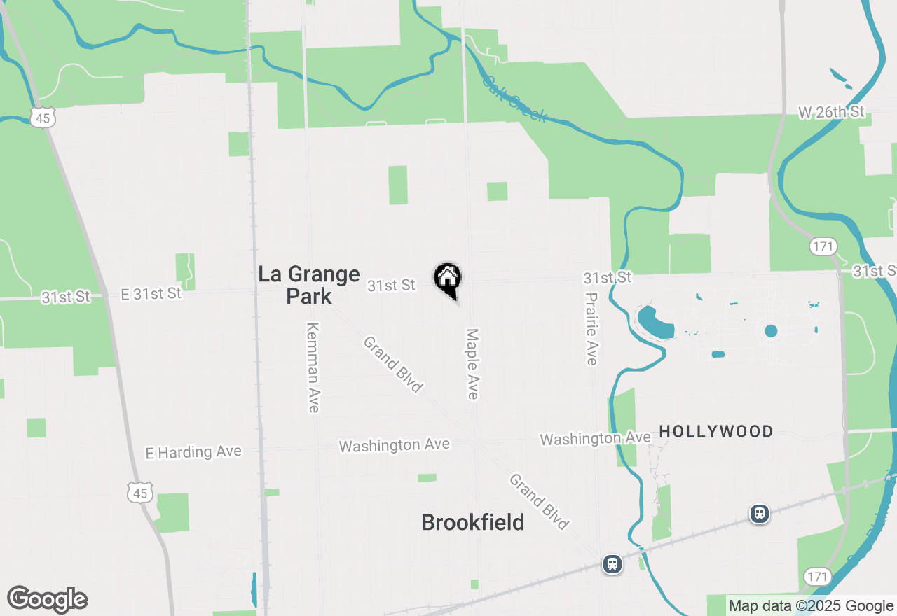 Map of 3128 Arthur Avenue, Brookfield, IL 60513