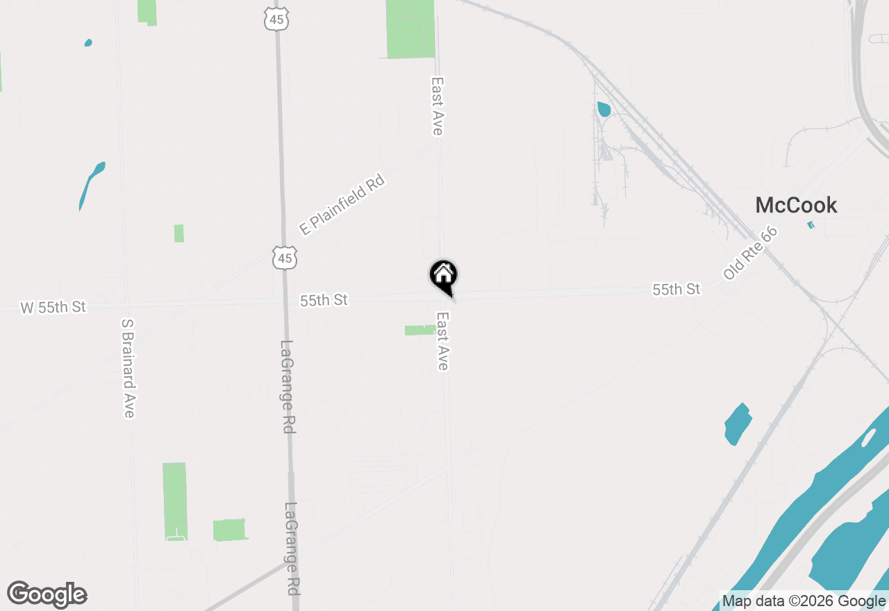 Map of 10735 Clocktower Drive #503, Countryside, IL 60525