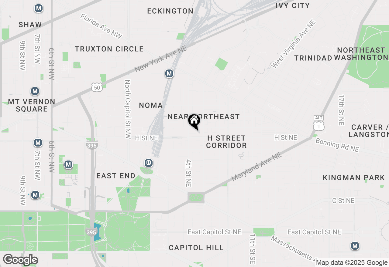 Map of 812 5th Street Ne #2, Washington, DC 20002