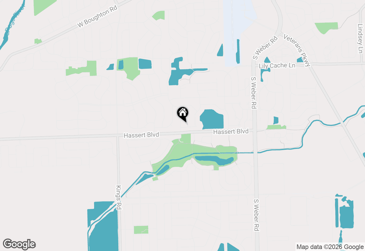Map of 406 S Palmer Drive, Bolingbrook, IL 60490