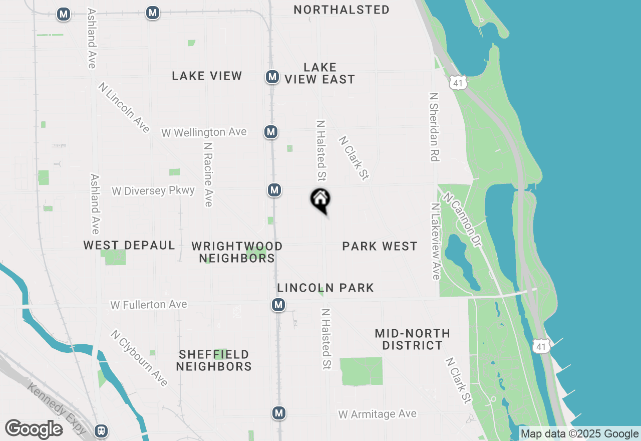 Map of 2650 N Halsted Street, Chicago, IL 60614