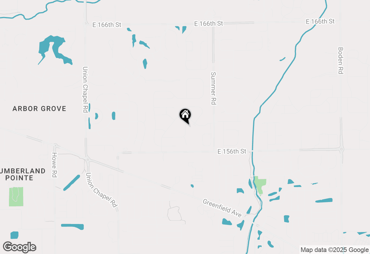 Map of 15748 Arthur Jacob Lane, Noblesville, IN 46060