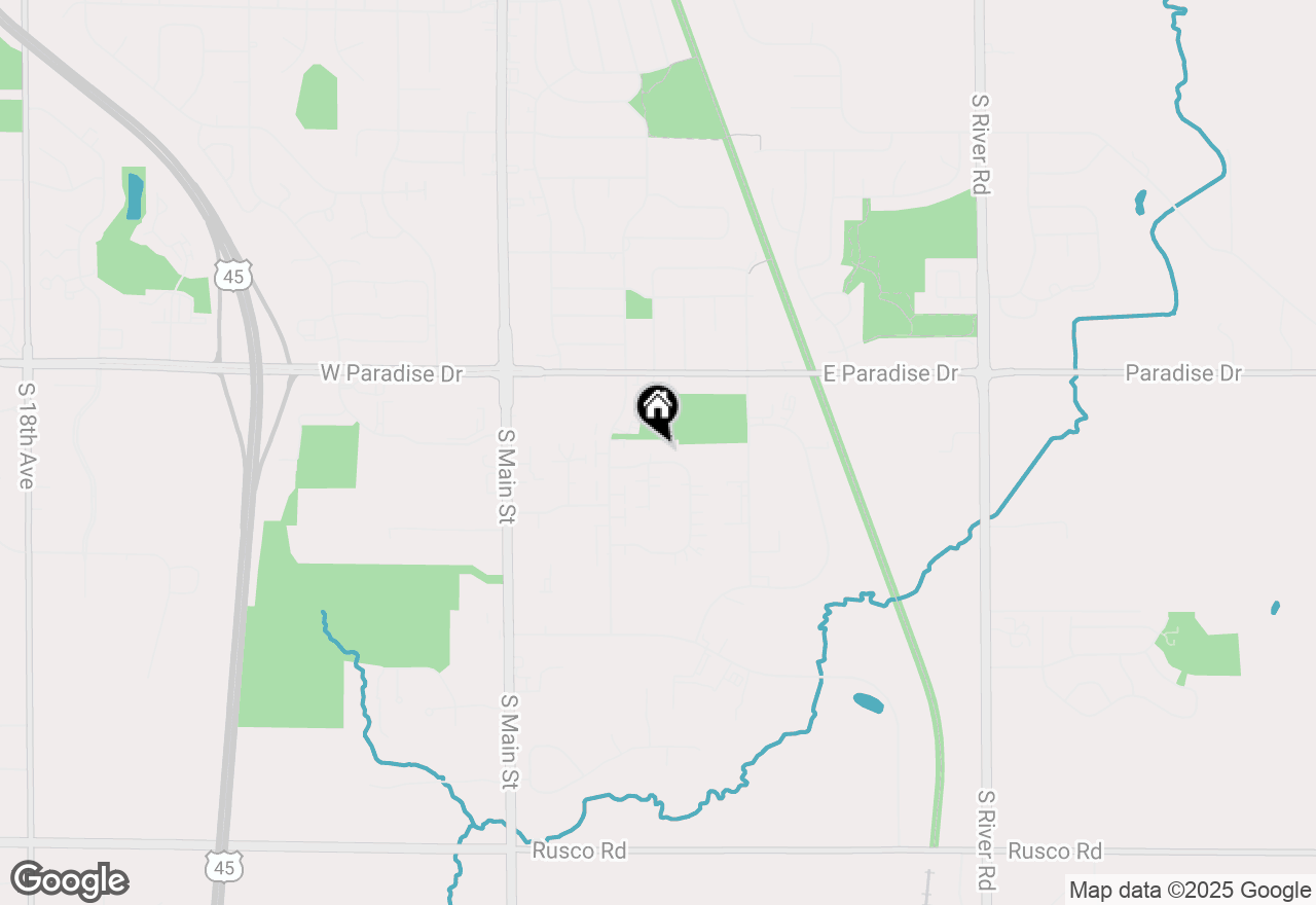 Map of 164 Minz Park Cir #4, West Bend, WI 53095