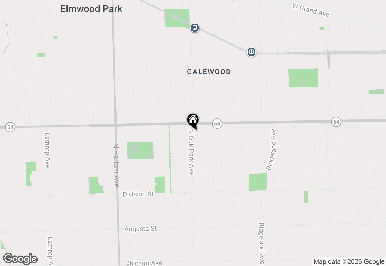 Map of 1220 N Oak Park Avenue, Oak Park, IL 60302