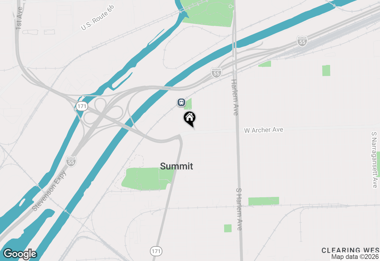 Map of 7450 W Archer Avenue, Summit, IL 60501
