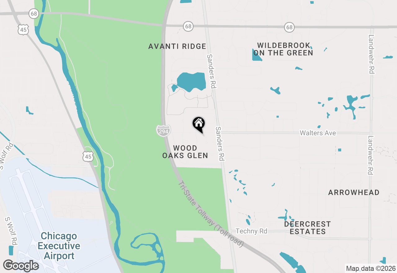Map of 1415 Lori Lyn Lane, Northbrook, IL 60062