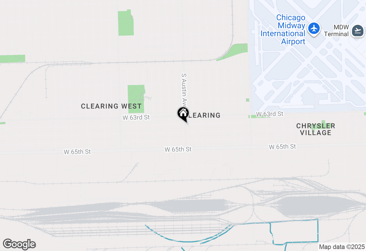 Map of 6334 S Austin Avenue, Chicago, IL 60638