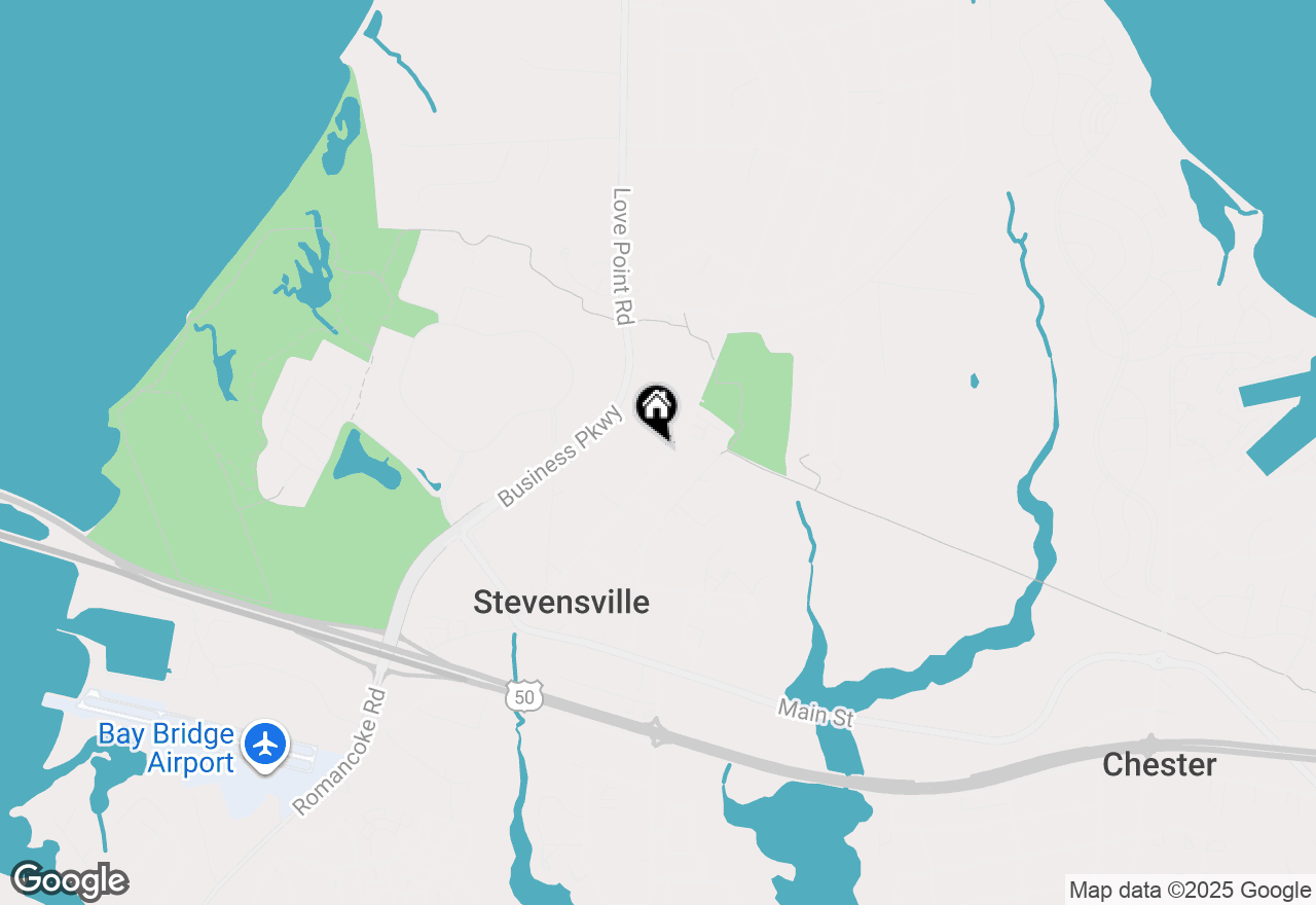 Map of 619 Love Point Road, Stevensville, MD 21666