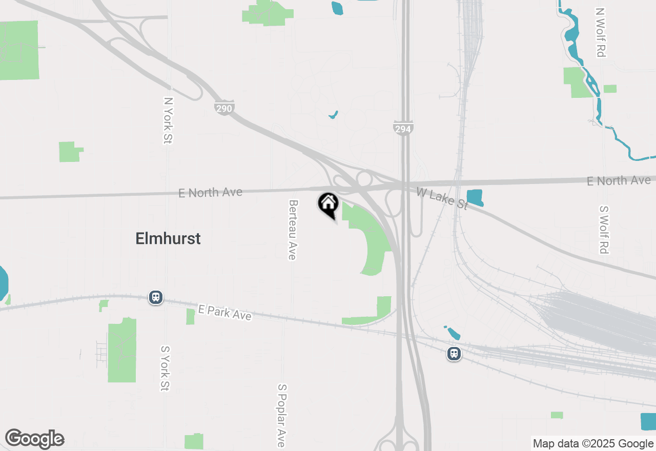 Map of 270 N Geneva Avenue, Elmhurst, IL 60126