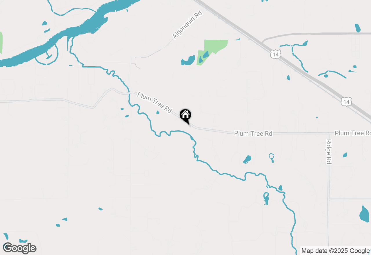 Map of 1201 Plum Tree Road, Barrington Hills, IL 60010