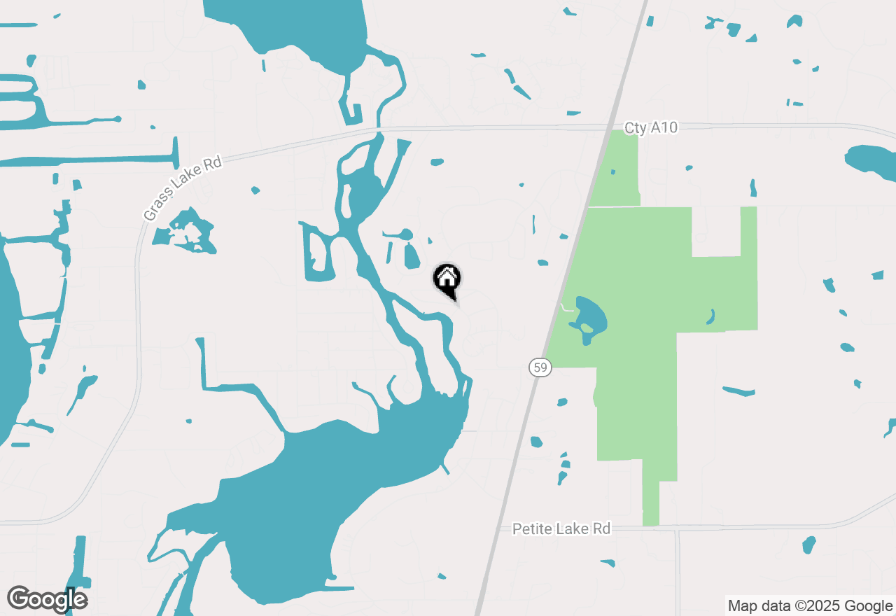 Map of 25015 W Forest Drive, Lake Villa, IL 60046
