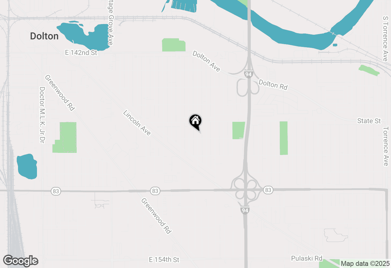 Map of 14634 Kimbark Avenue, Dolton, IL 60419