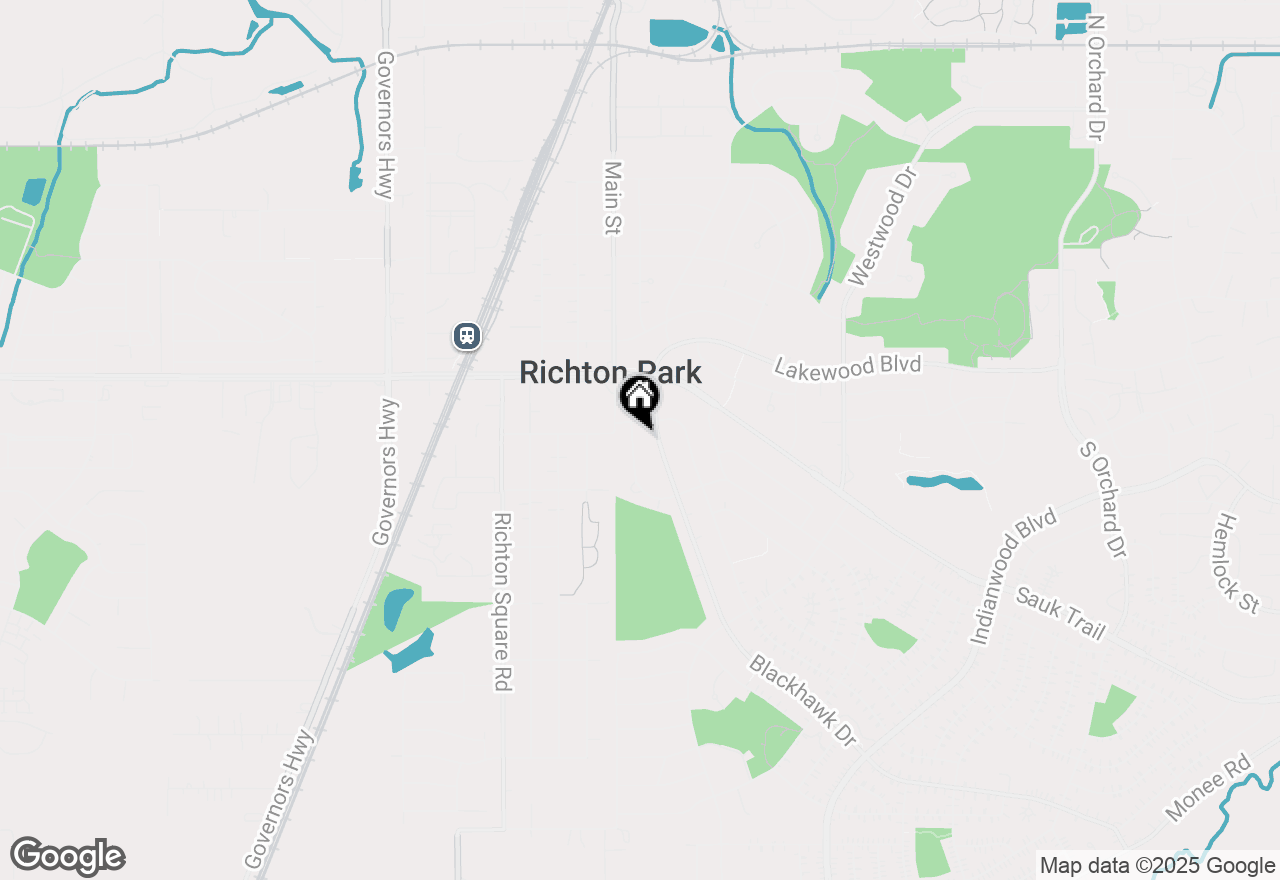 Map of 426 Suwanee Street, Park Forest, IL 60466