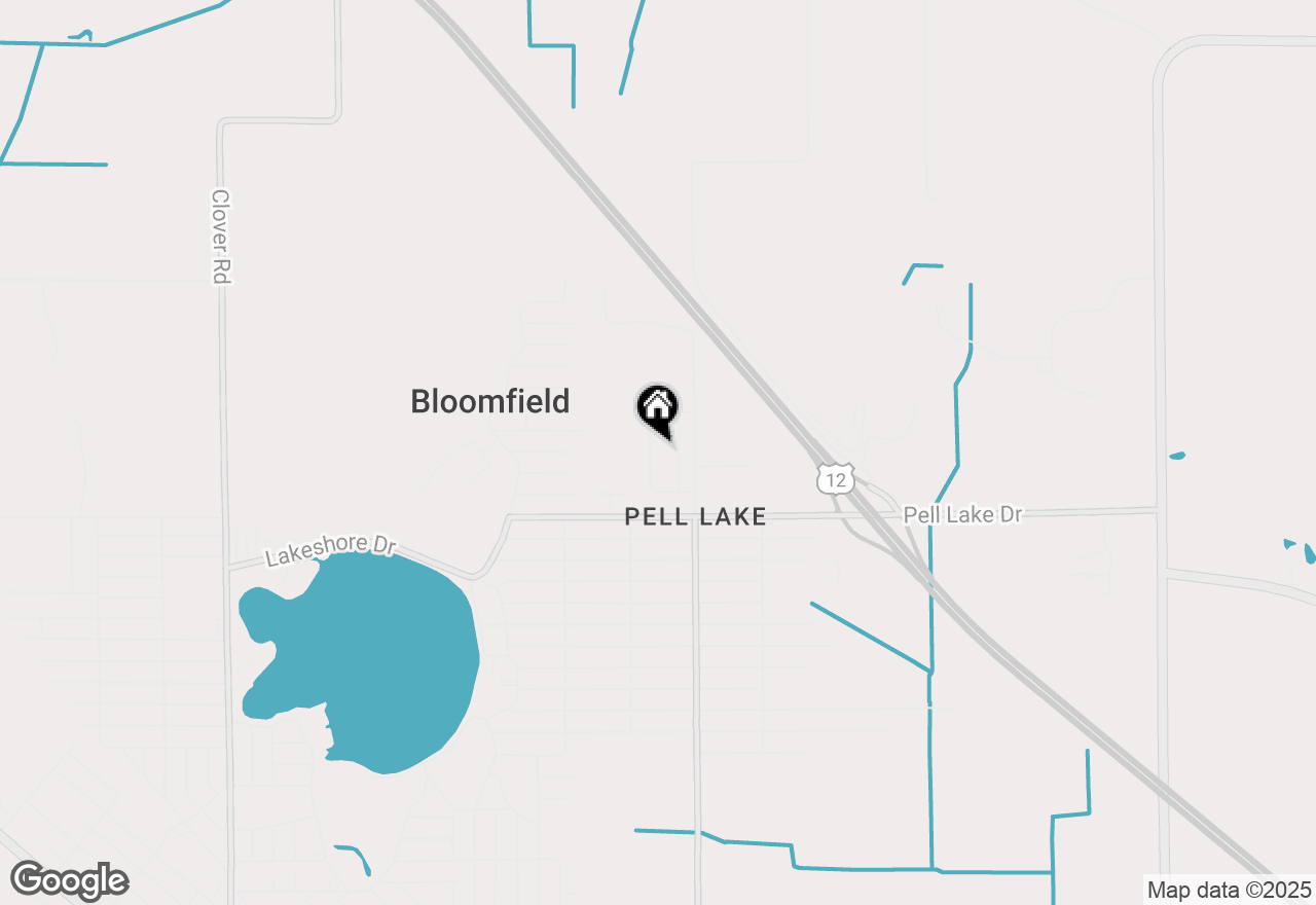Map of N1556 Overlook Cir, Genoa City, WI 53128