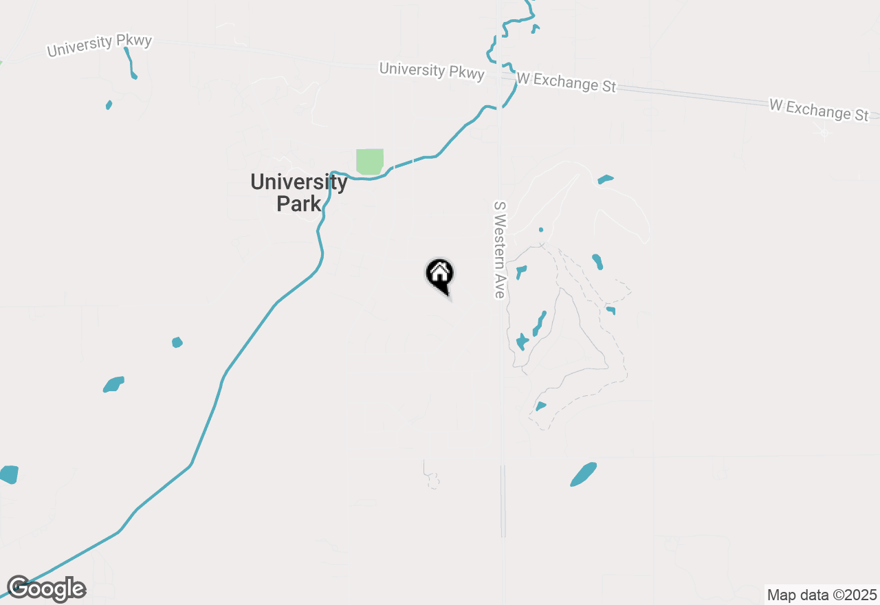 Map of 515 Nathan Road, University Park, IL 60484