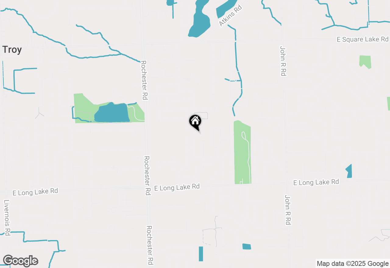 Map of 5292 Abington Drive, Troy, MI 48085