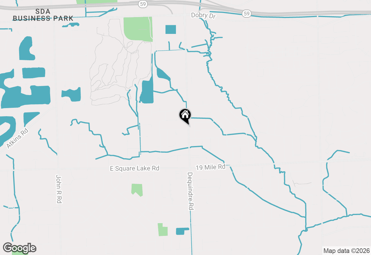 Map of 2971 Chippewa, Troy, MI 48085