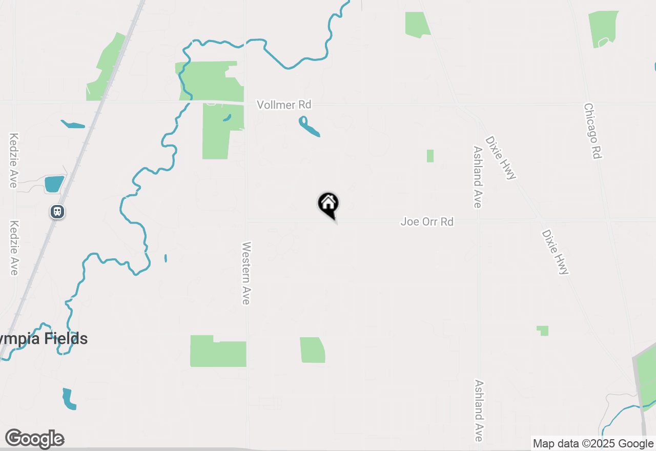 Map of 613 Saratoga Drive, Chicago Heights, IL 60411