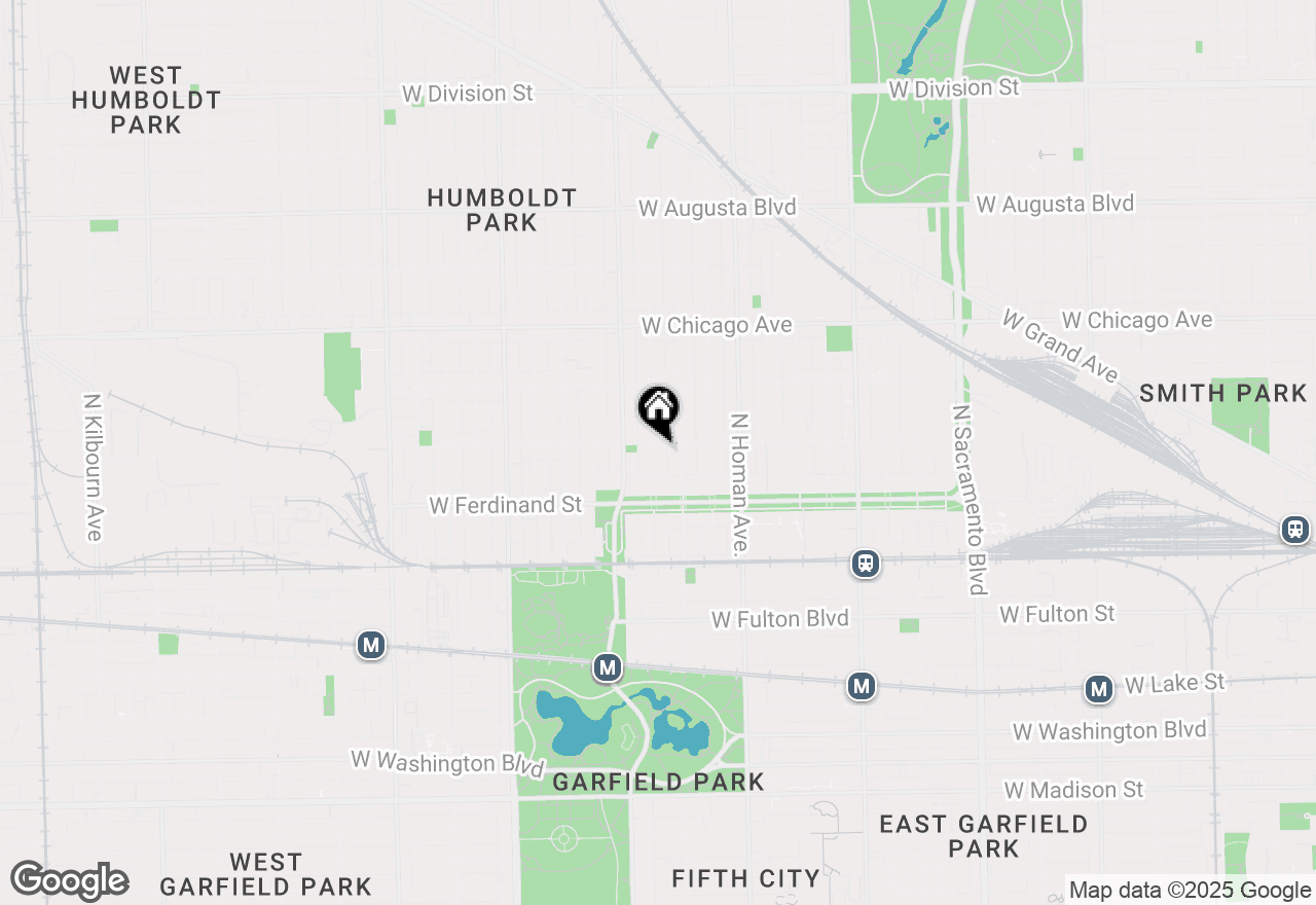 Map of 545 N Drake Avenue, Chicago, IL 60624