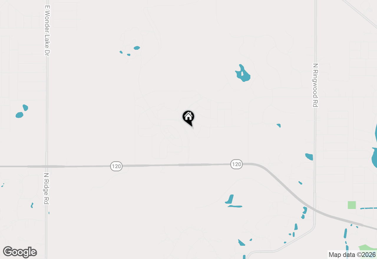 Map of 6497 Juniper Drive, Wonder Lake, IL 60097