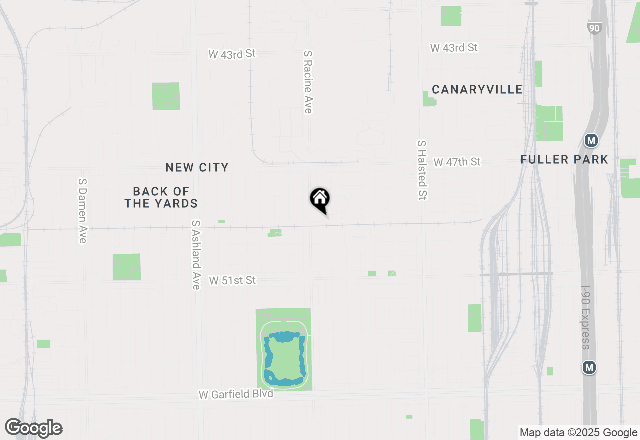 Map of 4858 S May Street, Chicago, IL 60609