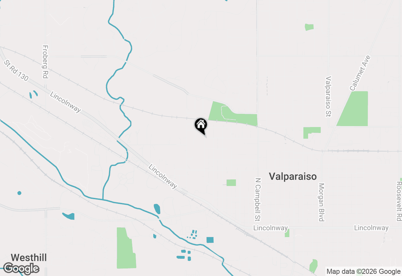 Map of 901 Milton Street, Valparaiso, IN 46385