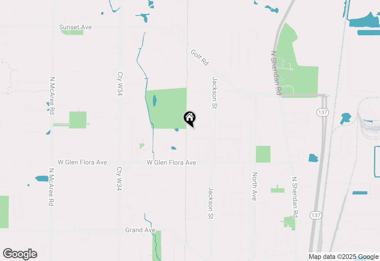 Map of 1110 W Pacific Avenue, Waukegan, IL 60085