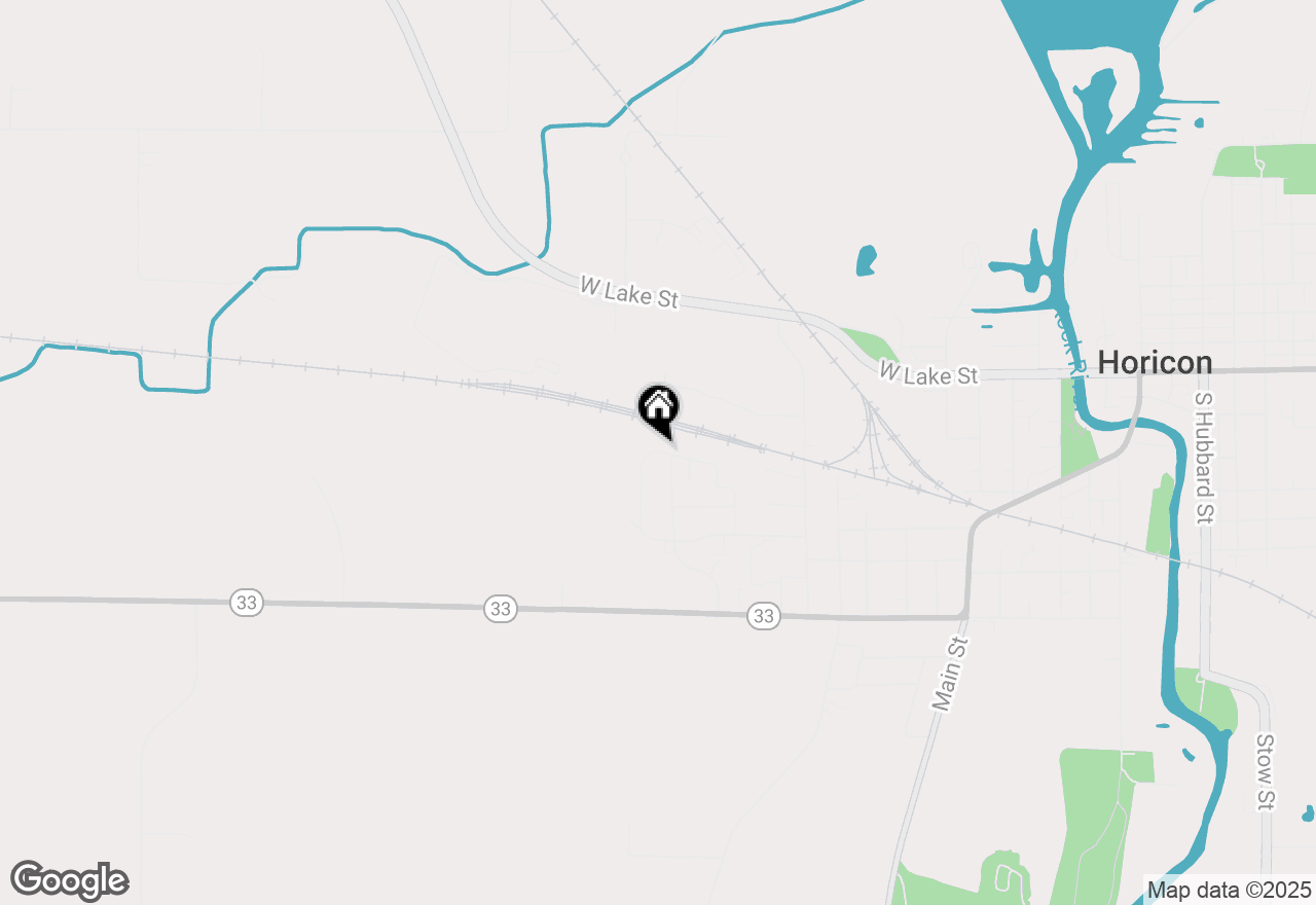 Map of 1037 Karsten Drive, Horicon, WI 53032