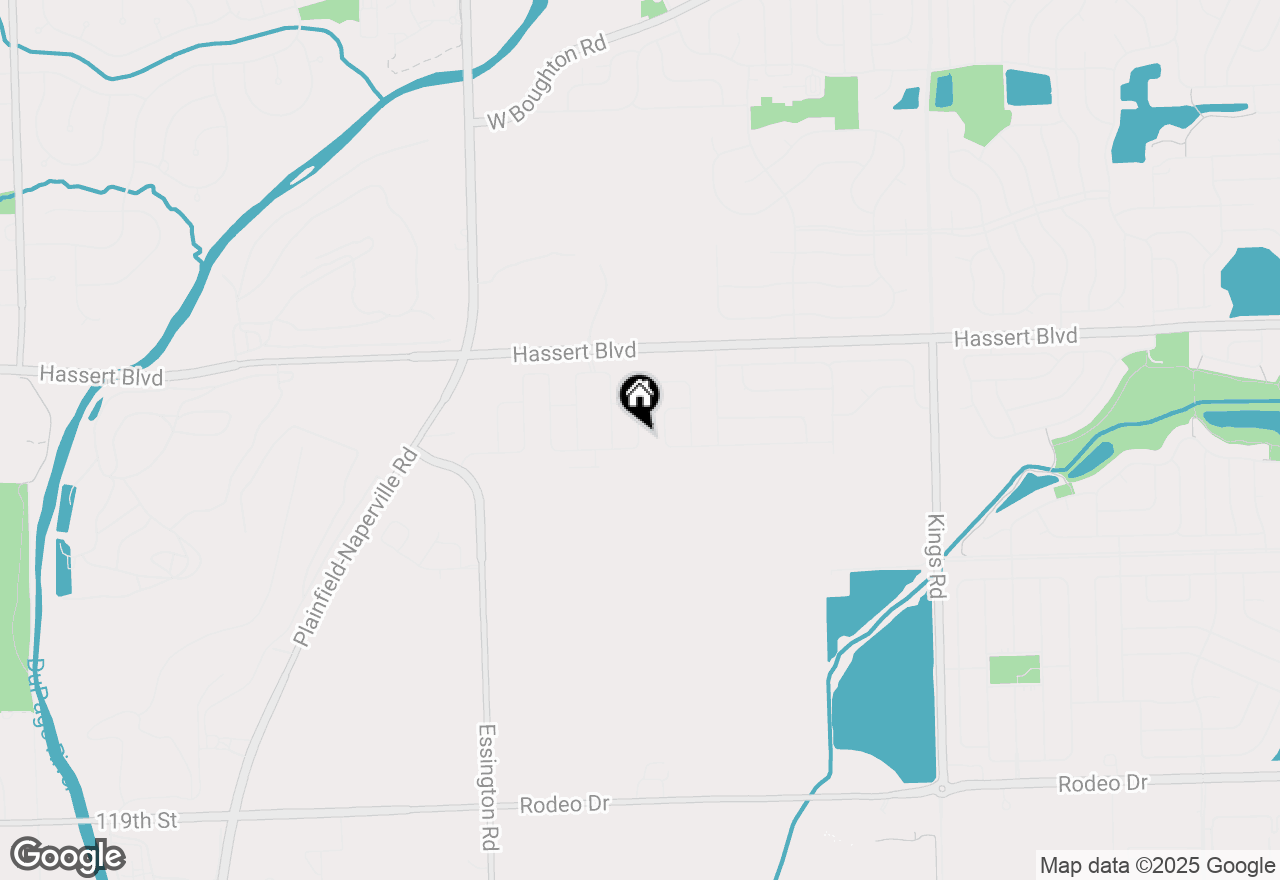 Map of 1995 Bent Grass Way, Bolingbrook, IL 60490