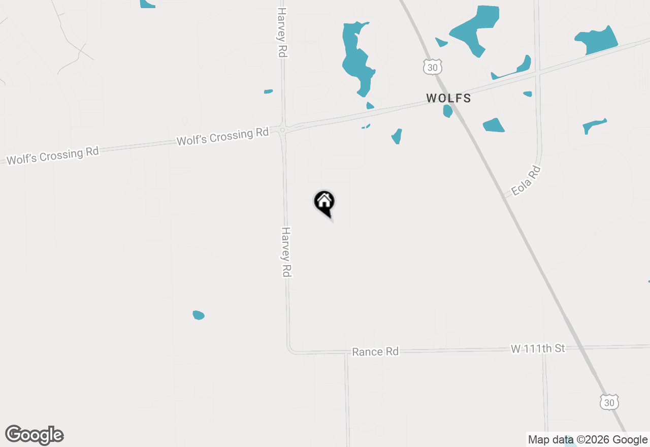 Map of 421 Hathaway Lane, Oswego, IL 60543