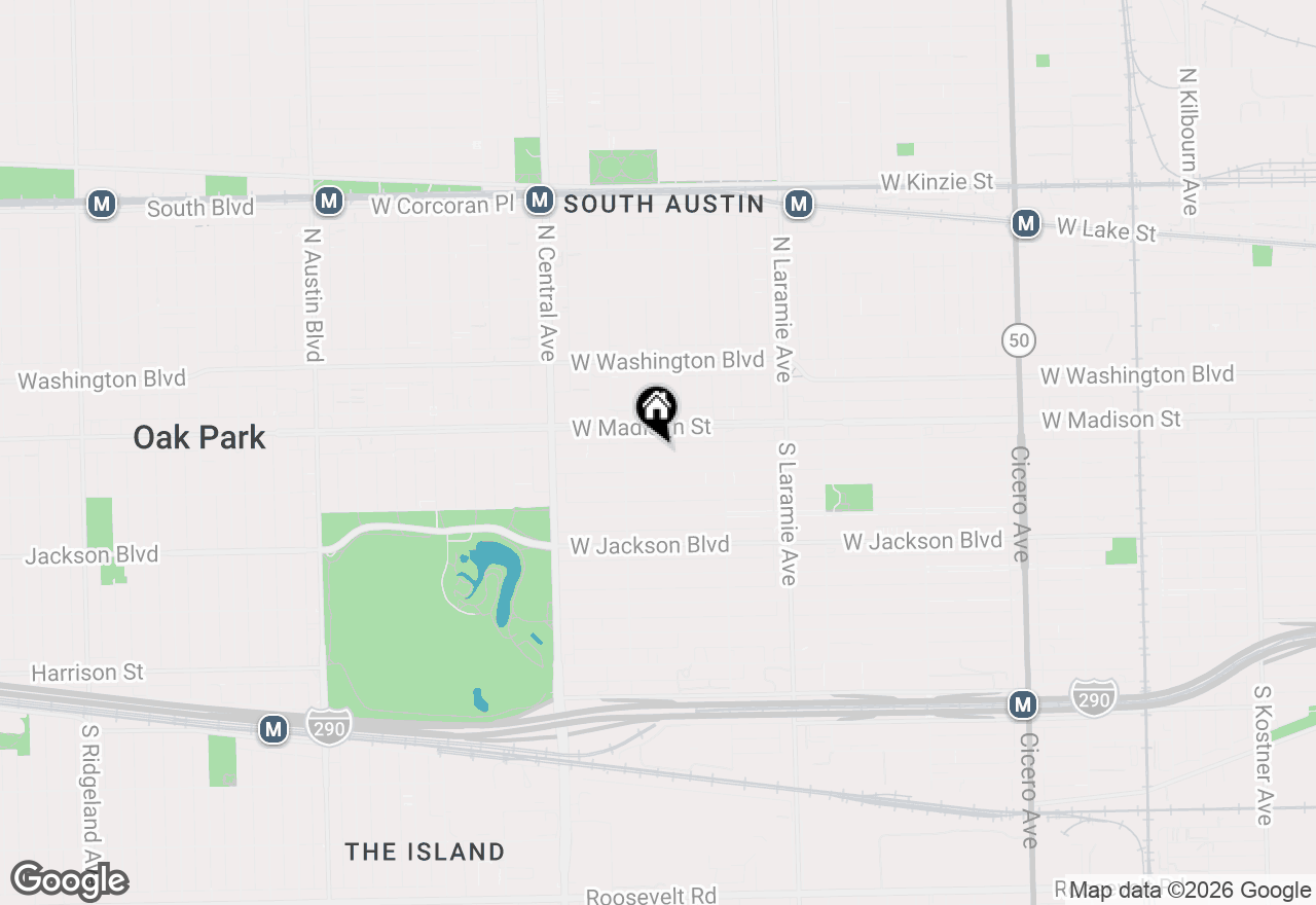 Map of (Address confidential), Chicago, Illinois 60644