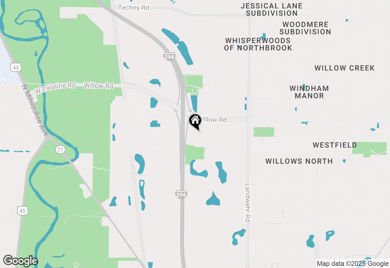 Map of 4530 N Seminole Drive, Glenview, IL 60026