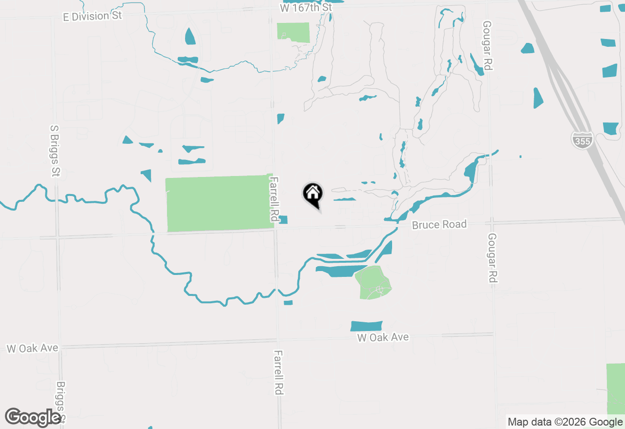 Map of 16668 W Adobe Drive, Lockport, IL 60441