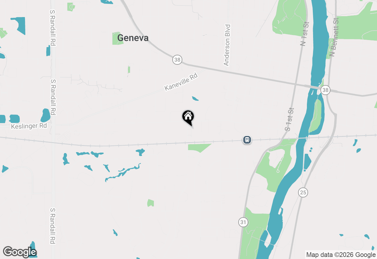 Map of 507 Linden Court, Geneva, IL 60134