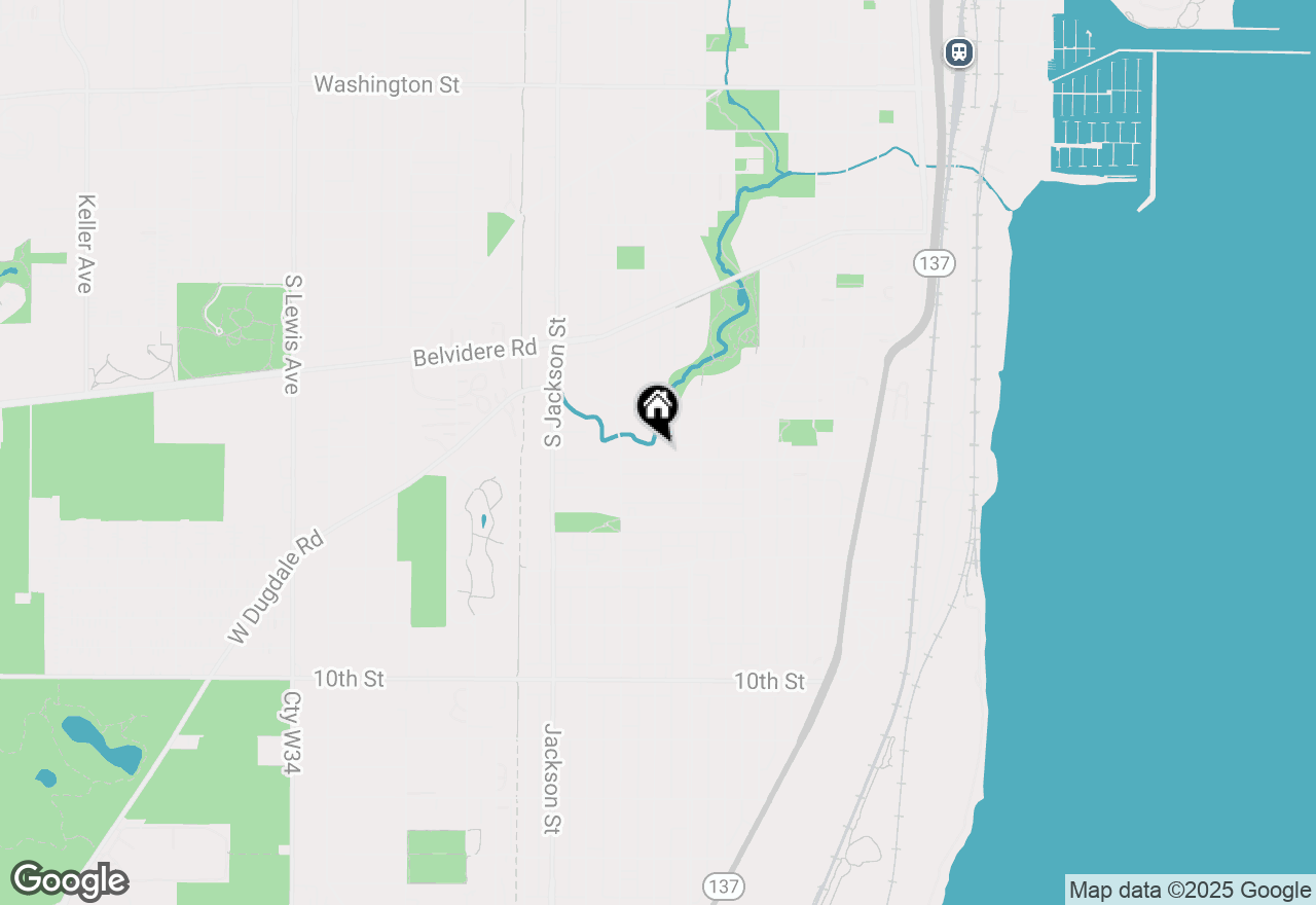 Map of 714 Helmholz Avenue #1, Waukegan, IL 60085