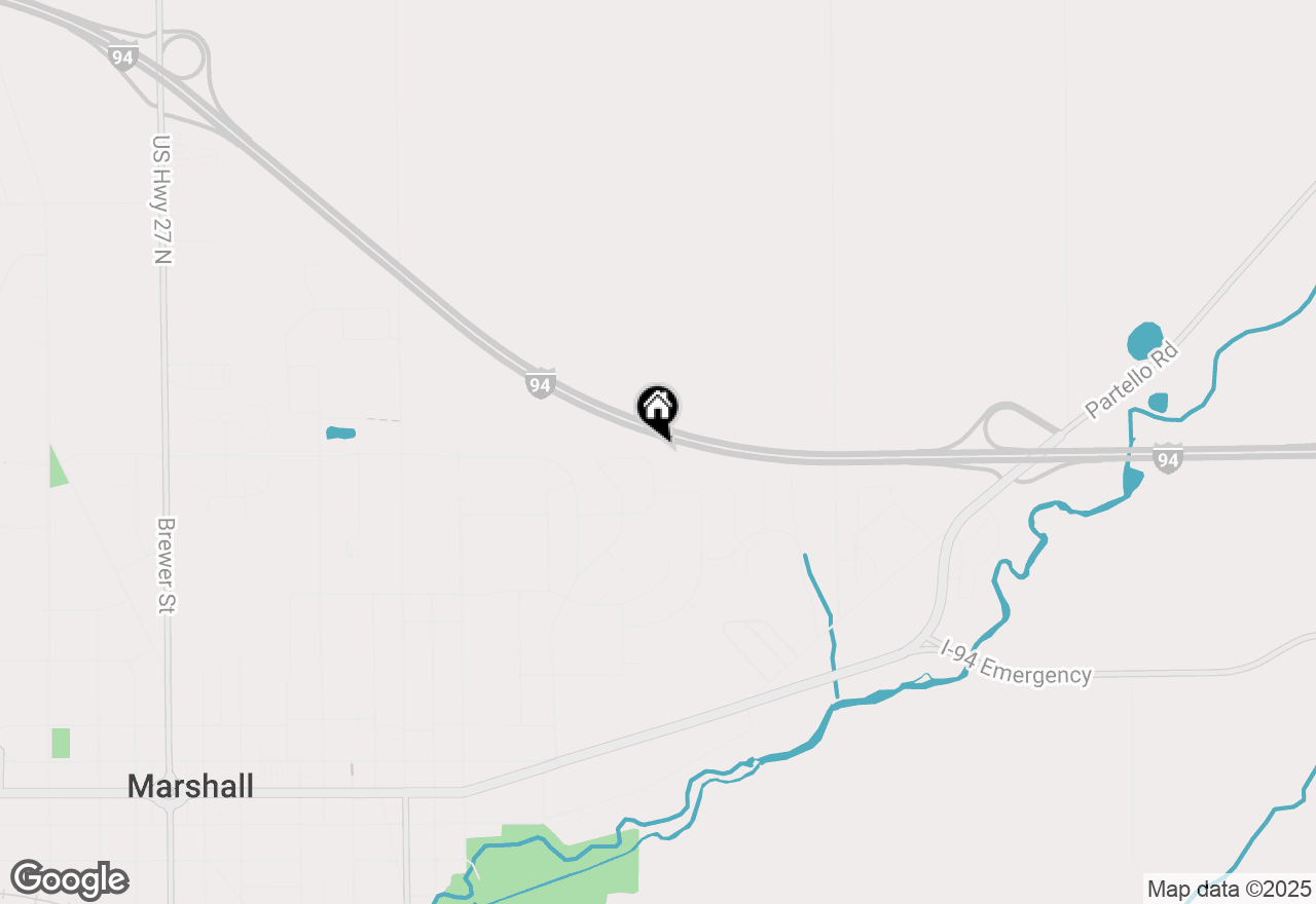 Map of 907 Wooded Lane, Marshall, MI 49068