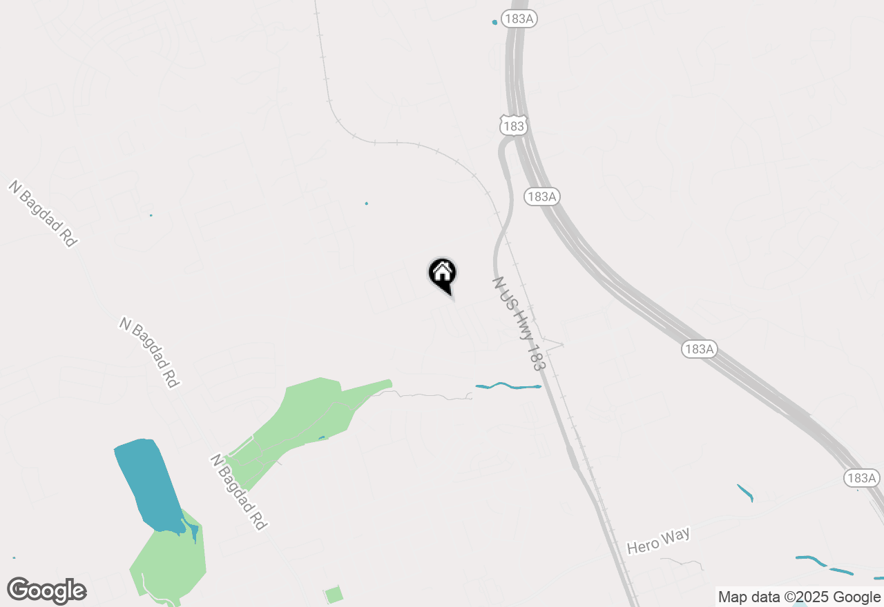 Map of 341 Coba St, Leander, TX 78641