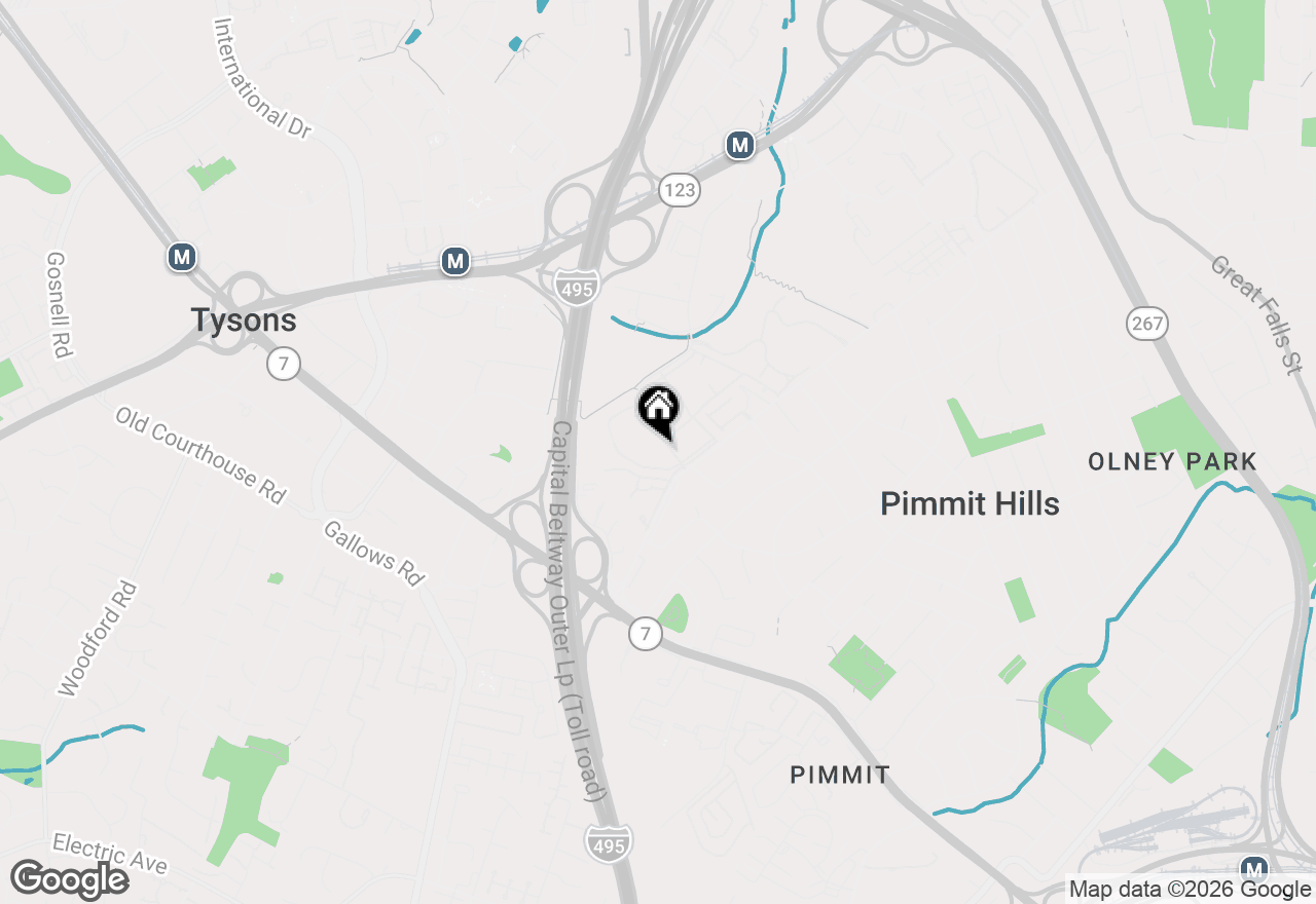 Map of 1944 Kennedy Drive #103, Mclean, VA 22102
