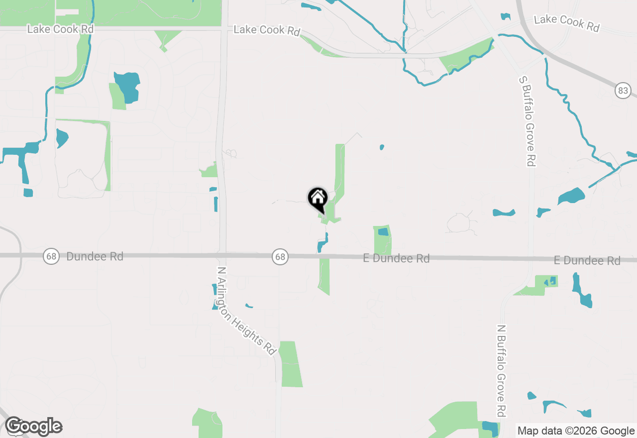 Map of (Address confidential), Buffalo Grove, Illinois 60089