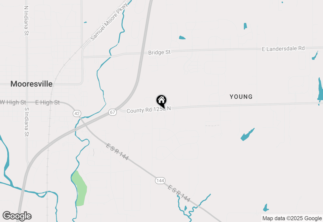 Map of 219 Creekview Circle, Mooresville, IN 46158