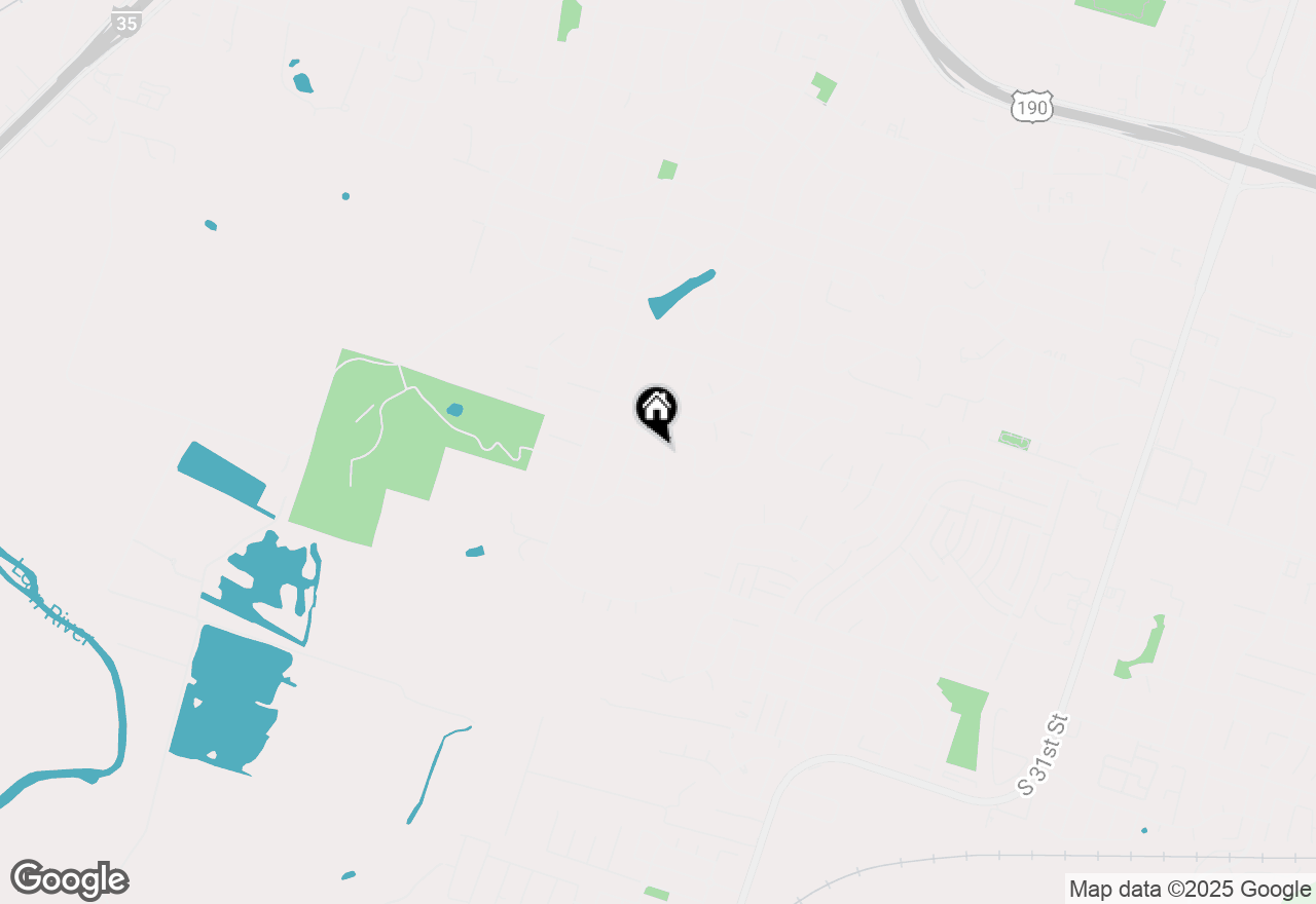 Map of 3202 Willow Road, Temple, TX 76502