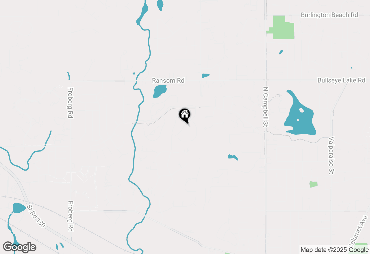 Map of 3100 Whispering Brook Lane, Valparaiso, IN 46385