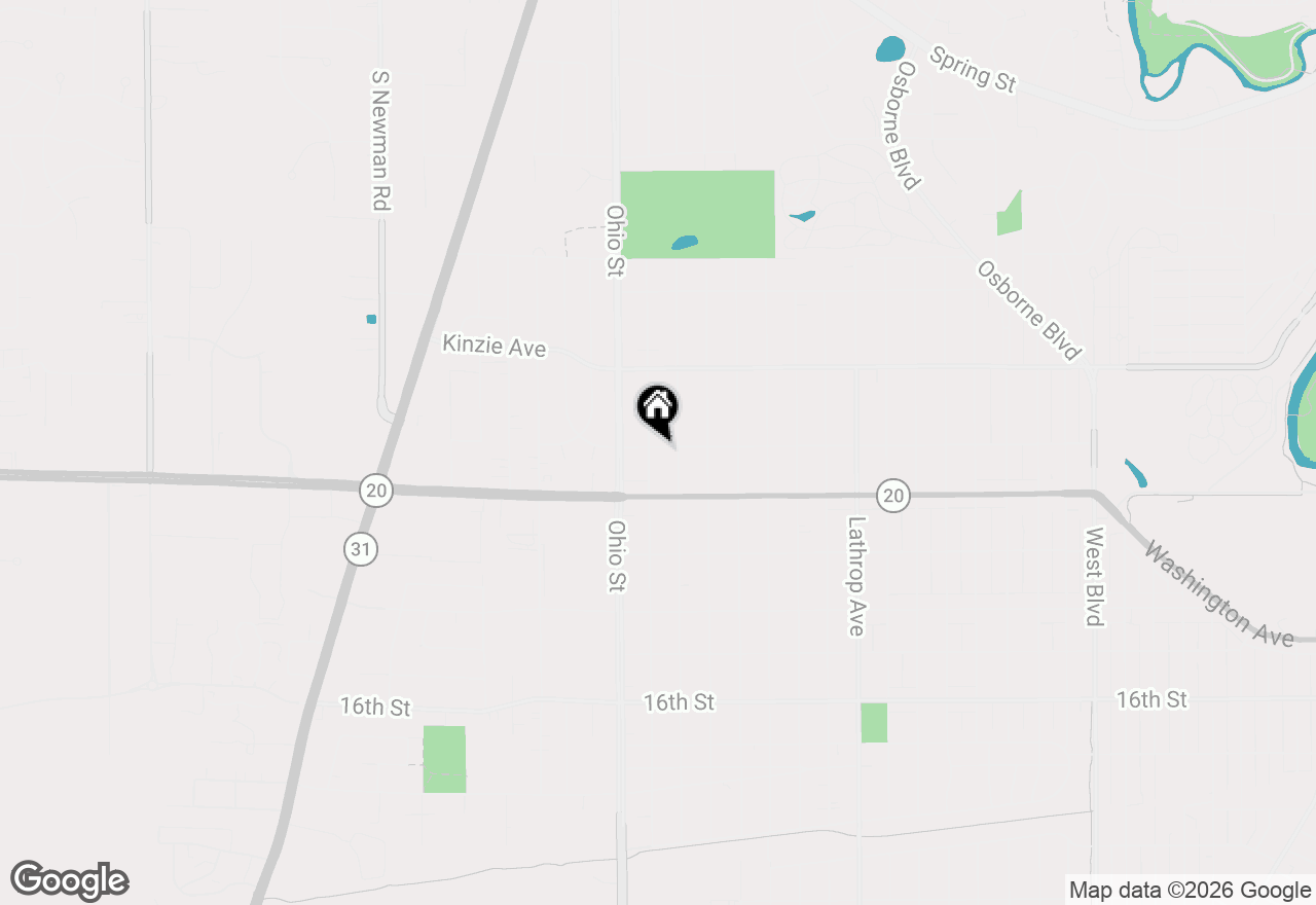 Map of 4519 Linderman Ave, Racine, WI 53405