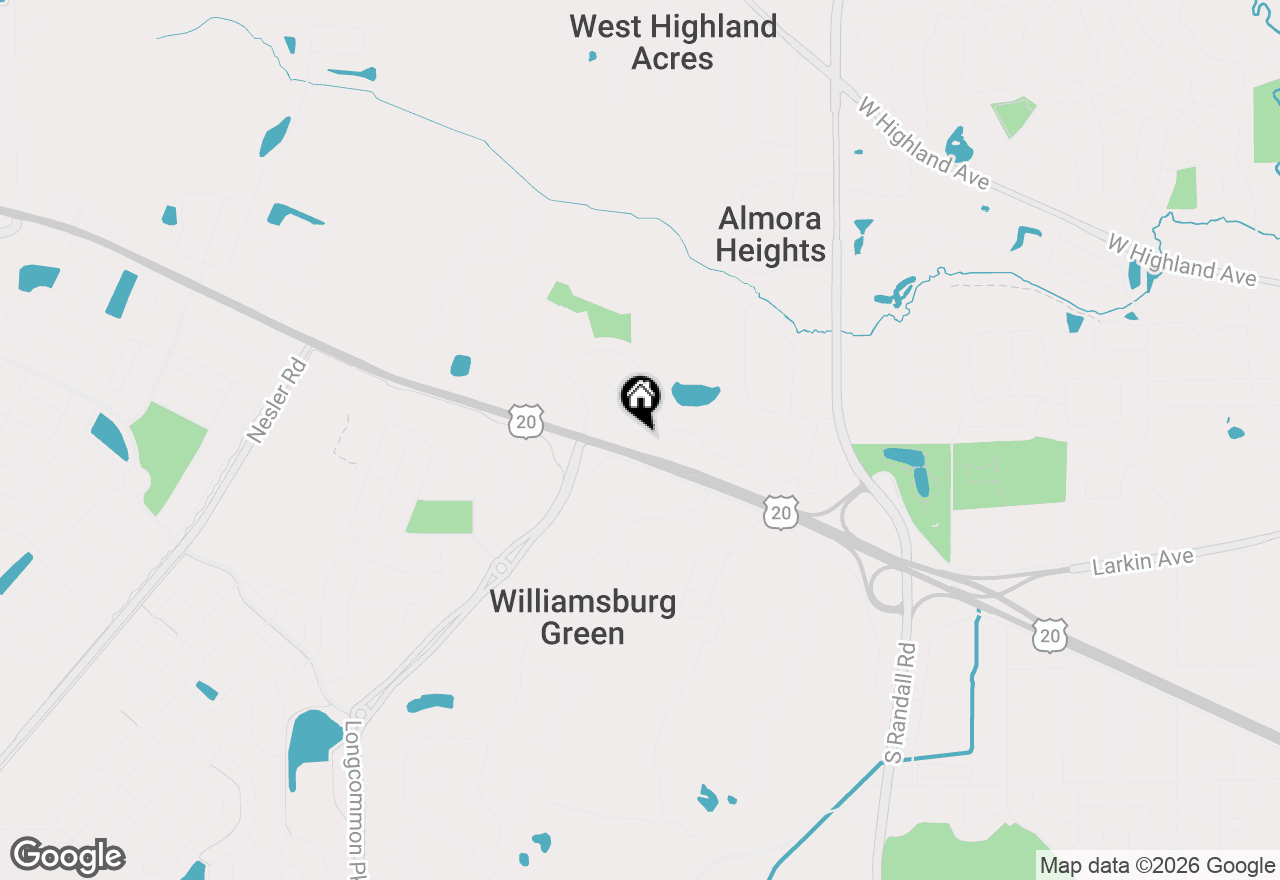 Map of 2789 Randall Ridge Drive, Elgin, IL 60124