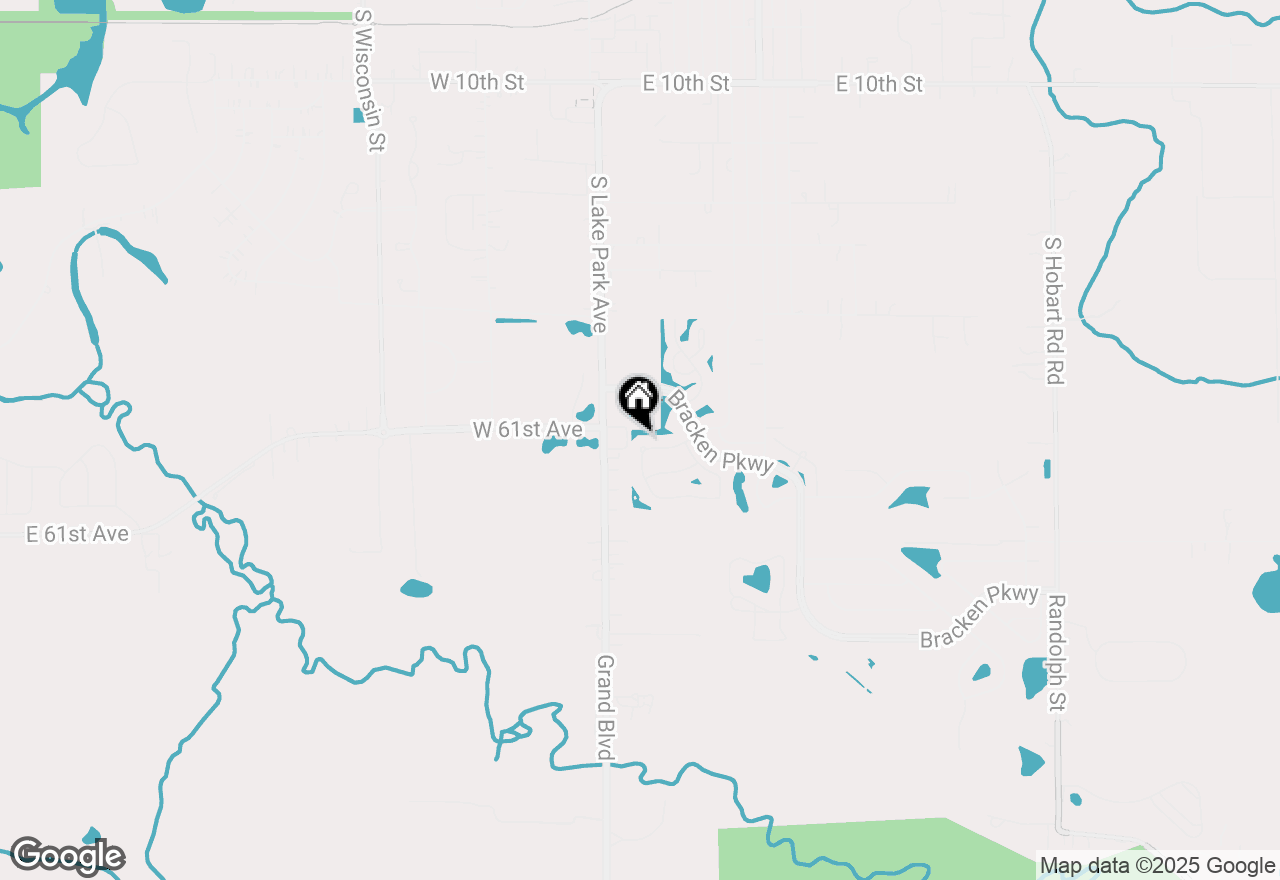 Map of 120 Tamarack Drive, Hobart, IN 46342