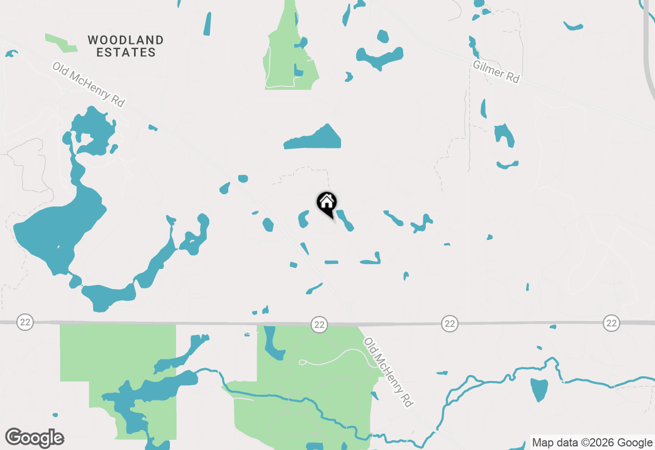 Map of 4588 Pamela Court, Long Grove, IL 60047