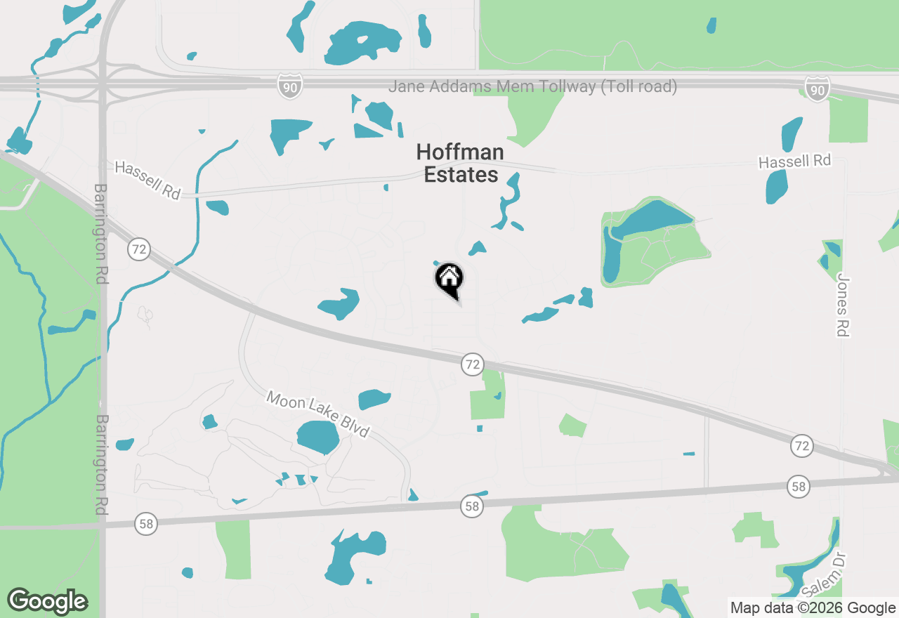 Map of 1756 Fayette Walk #C, Hoffman Estates, IL 60169