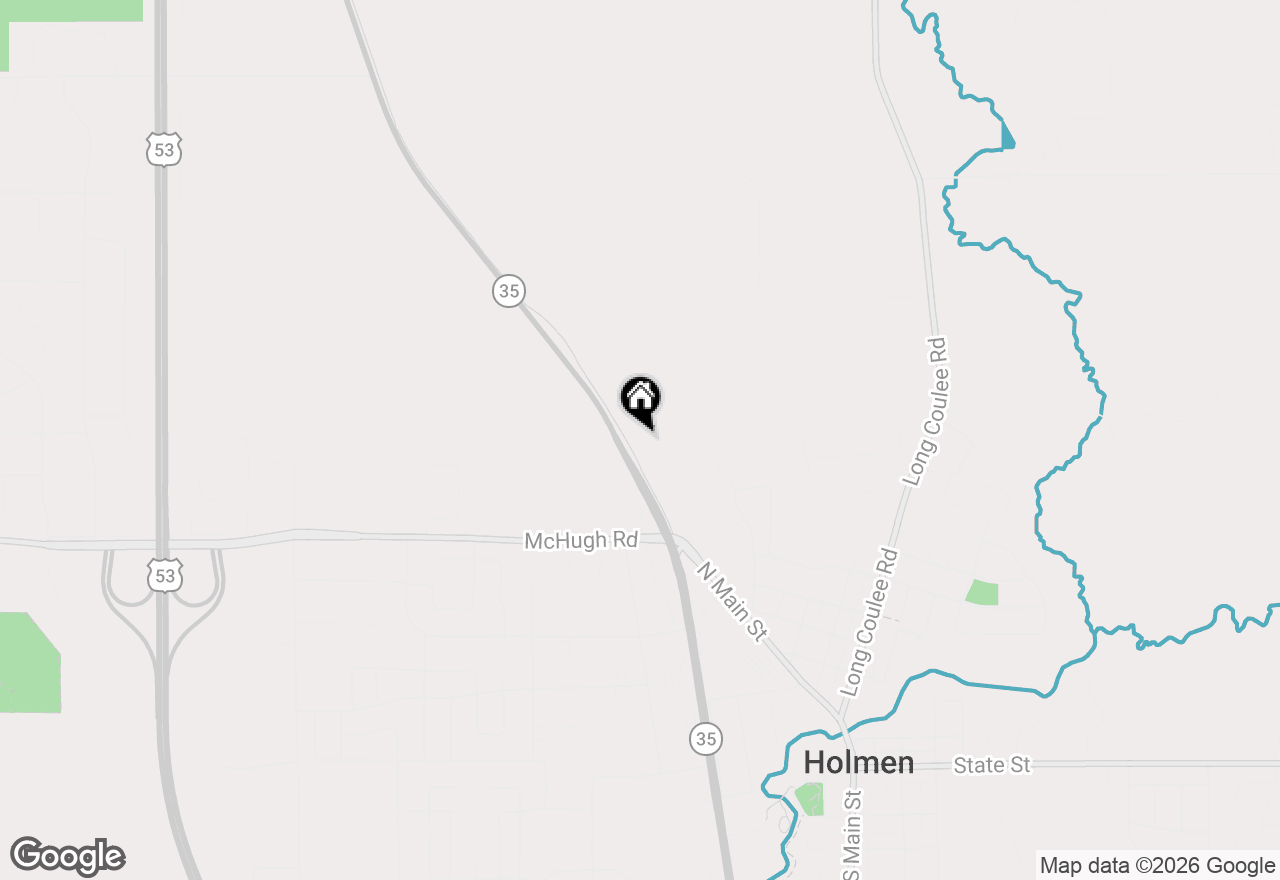 Map of 809 Holmen Dr N, Holmen, WI 54636