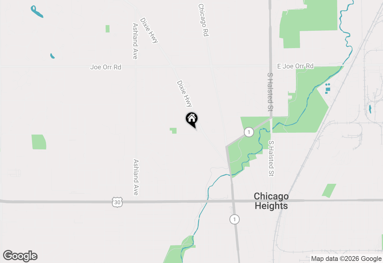 Map of 139 W 10th Street, Chicago Heights, IL 60411